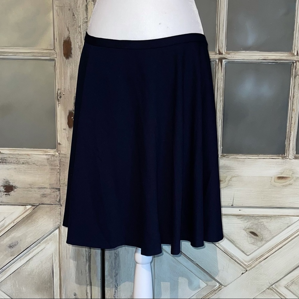 Boston Proper NWT Pointe Circle Skirt Blue size 14